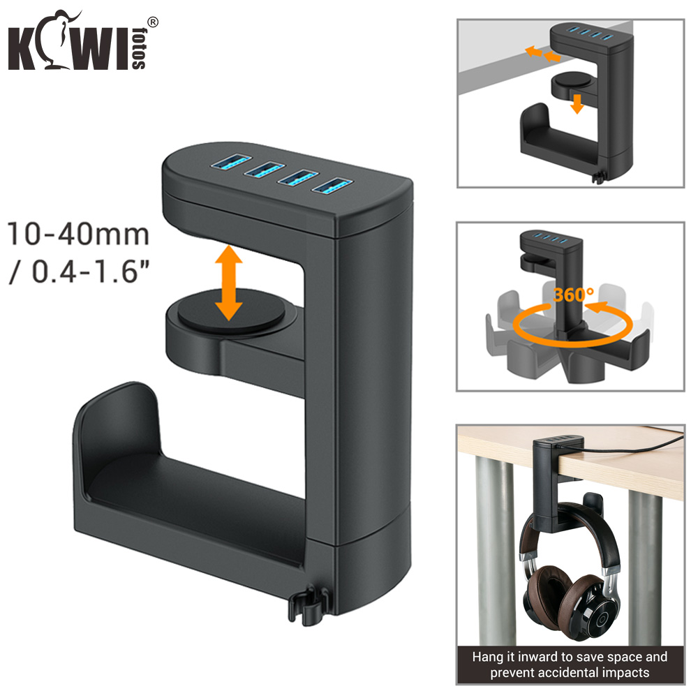 Headphone Stand Desk - Supporto per cuffie da gaming KWIFOTOS