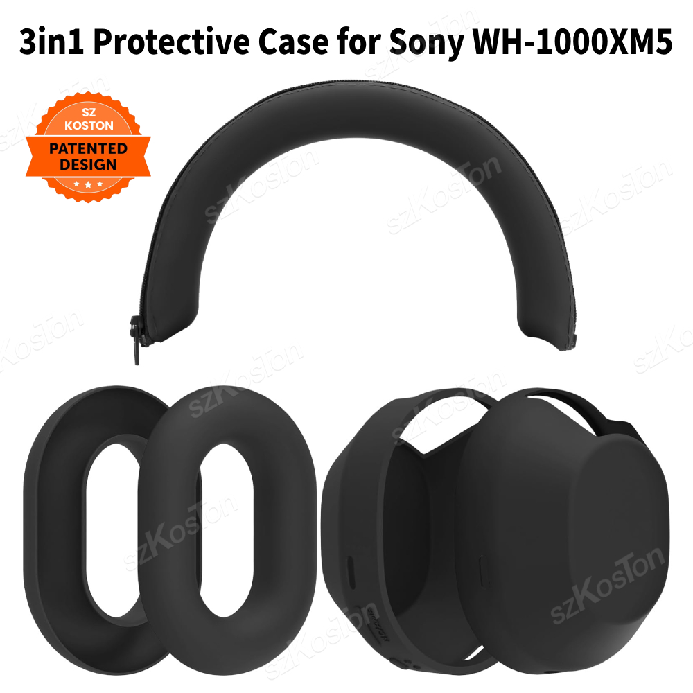 Custodia protettiva in silicon - Sony Headphone Wh-1000Xm5 recensione e prezzo