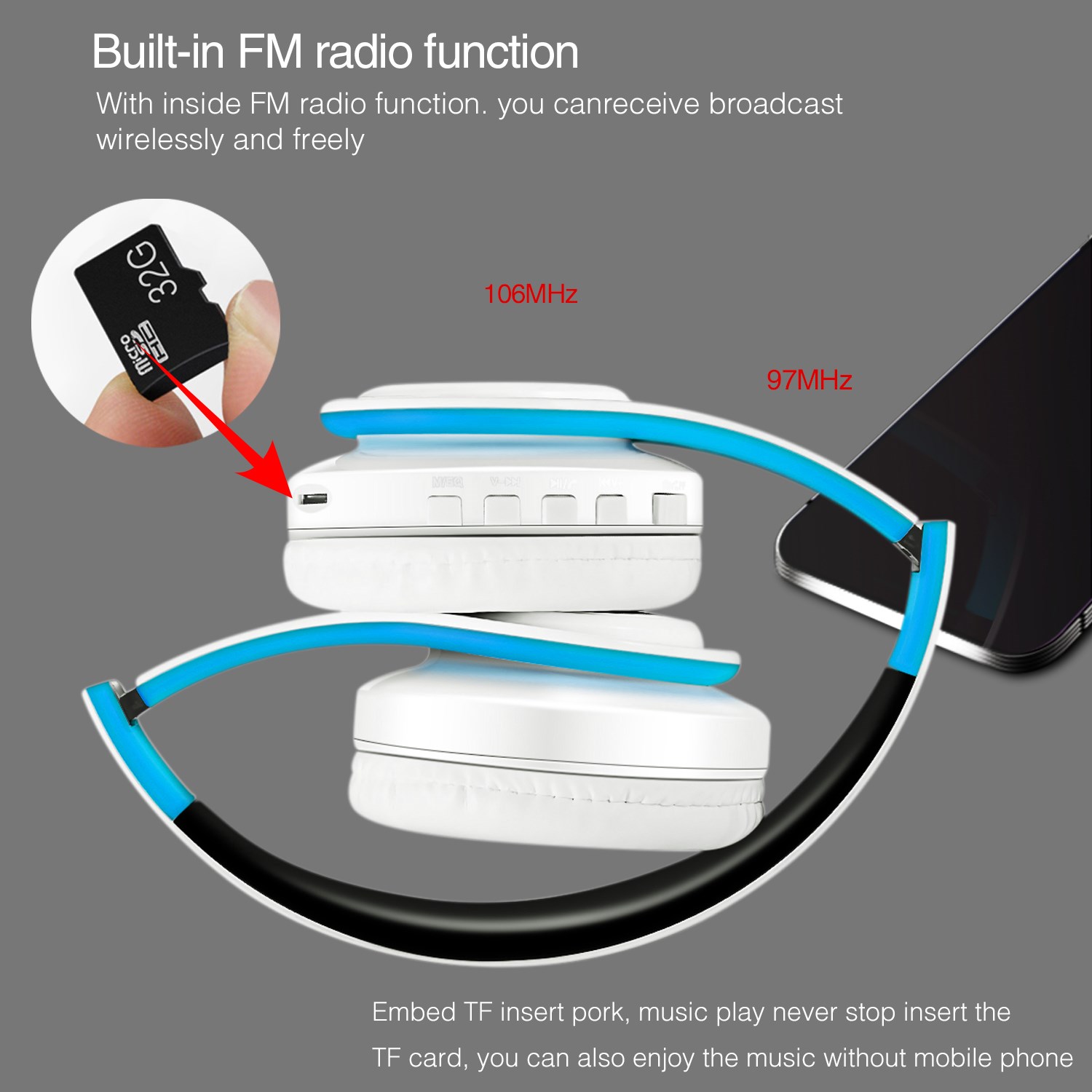 Cuffie Musicali Colorate 2026, - Bluetooth Headset On Ear recensione e prezzo
