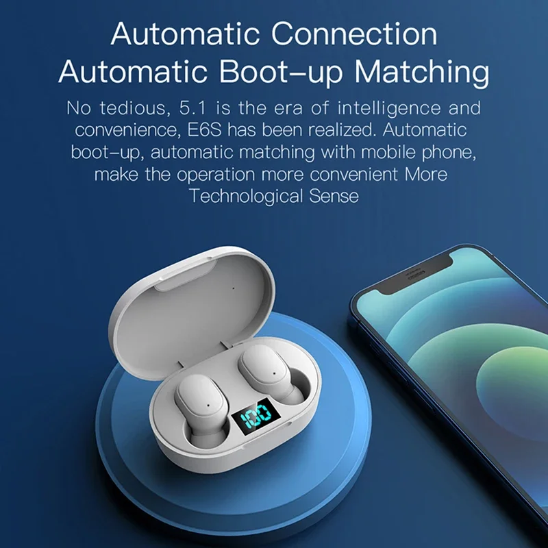 Auricolari Bluetooth TWS E6S 2 - Bluetooth Headset On Ear recensione e prezzo