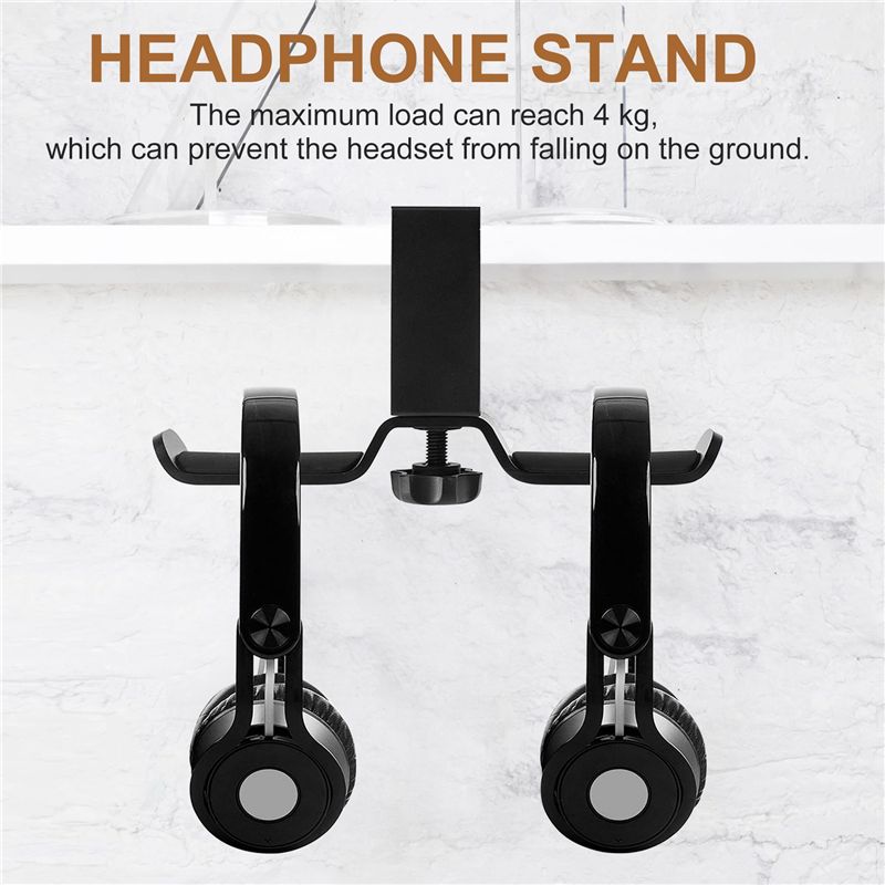 Supporto per cuffie a doppia t - Headphone Stand Desk recensione e prezzo