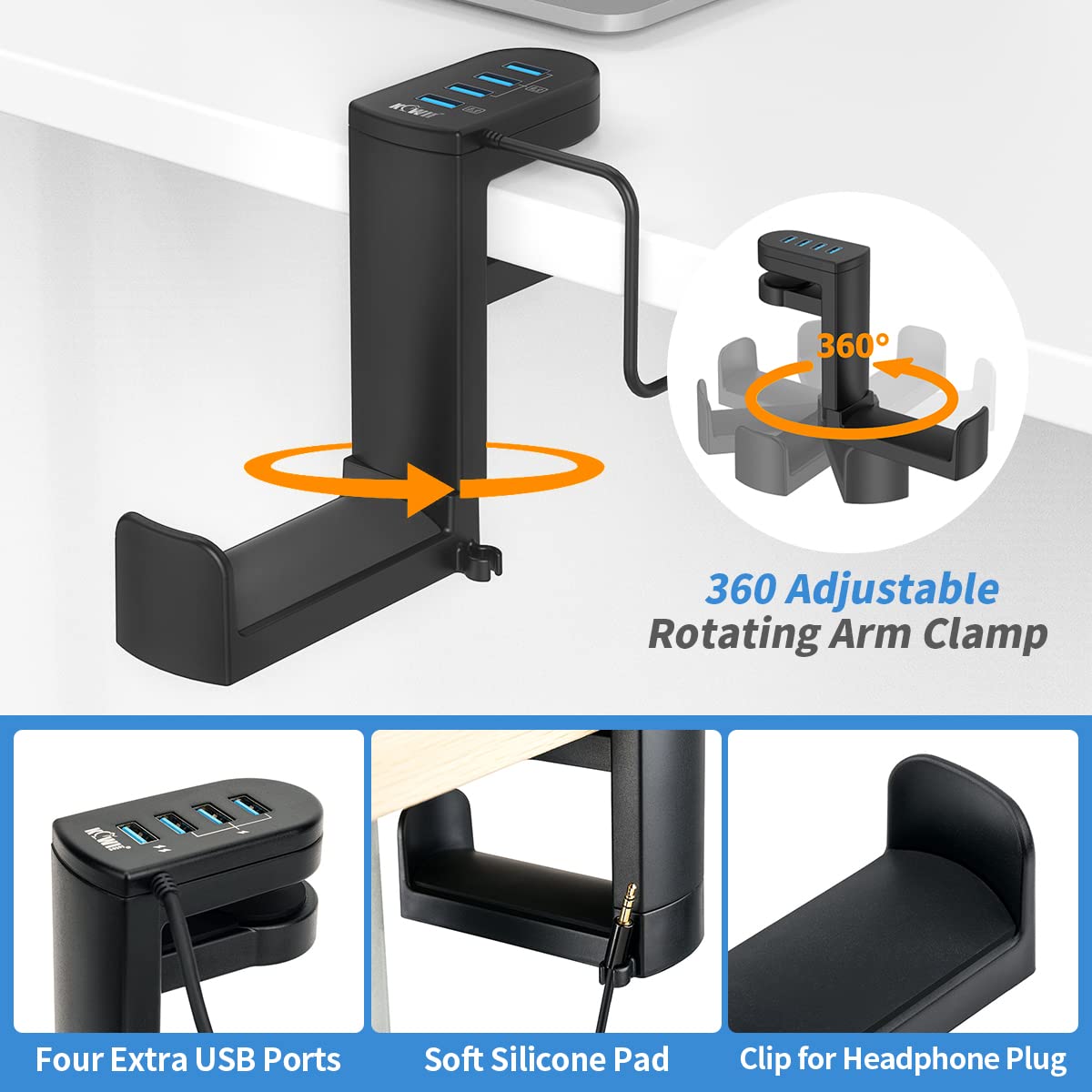 Supporto per cuffie da gaming  - Headphone Stand Desk recensione e prezzo